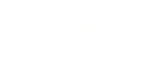 art nouveau wines white logo